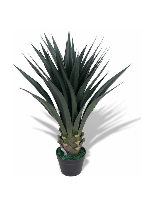 vidaXL Artificial Plant in Pot Yucca Green 90cm 1pcs