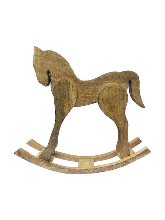 InTheBox Decorative Horse made of Wood 41x10x41cm 1pcs