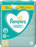 Pampers Sensitive Baby Wipes Alcohol & Fragrance Free 4x80pcs