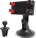 Mobile Phone Holder Car Dash Holder with Clip-Peg Black