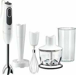 Braun MQ3137 Hand Blender with Stainless Rod 750W White