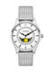 Breeze Allura Women's Watch with Silver Metal Bracelet