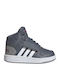 Hoops Inspired VS Hoops Mid 2.0 I Kids Sports Shoes Basketball with Laces Gray