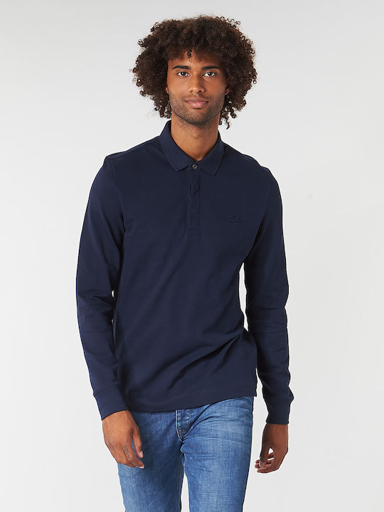 Polo Long Sleeve Blouse Blue
