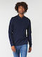 Polo Long Sleeve Blouse Blue