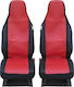 Polyester Front Covers 2pcs Red