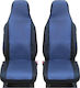 Polyester Front Covers 2pcs Blue