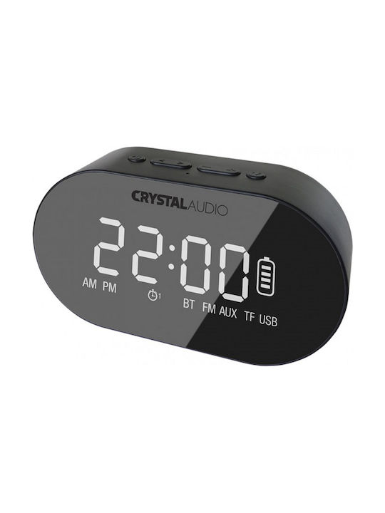 Crystal Audio Ψηφιακό Ρολόι Επιτραπέζιο με Ξυπνητήρι BTC1K