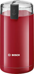 Bosch Ηλεκτρικός Μύλος Καφέ 180W με Χωρητικότητα 75gr Κόκκινος