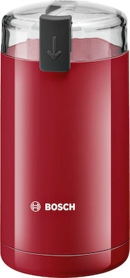 Bosch Elektrischer Kaffeemühle 180W mit einer Kapazität von 75gr Rot
