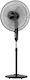 Taurus Bergen 16CR Pedestal Fan 45W Fan Diameter 40cm Black