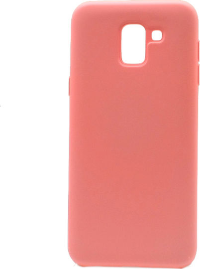 Back Cover Σιλικόνης Ροζ (Pocophone F1)