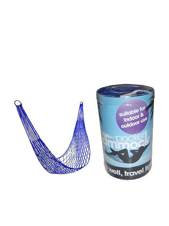 Pocket Single Hammock 270 cm Blue 270x100cm