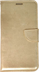 Synthetic Leather Book Gold (Galaxy Note 10+)