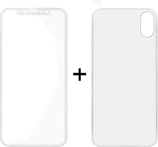 Remax Caesar 3D Full Face Tempered Glass Λευκό (iPhone X / XS)