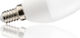 Vito LED-Lampe 3.3W für Fassung E14 und Form C37 Warmes Weiß 243lm