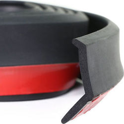 Samurai Protecții Bandă pentru Bară Auto 2.5m x 5cm 1buc Negru