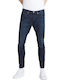 512 Men's Jeans Pants Elastic with Slim Tapered Fit Navy Blue