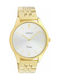 Oozoo Watch with Gold Metal Bracelet