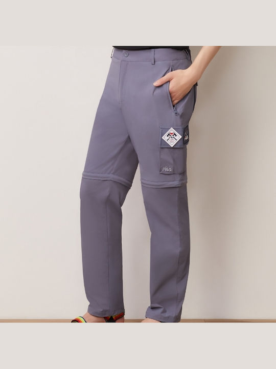 FILA Jogginghose ohne Gummizug Blau