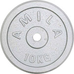 Amila Δίσκος Μεταλλικός 1 x 10kg Φ28mm