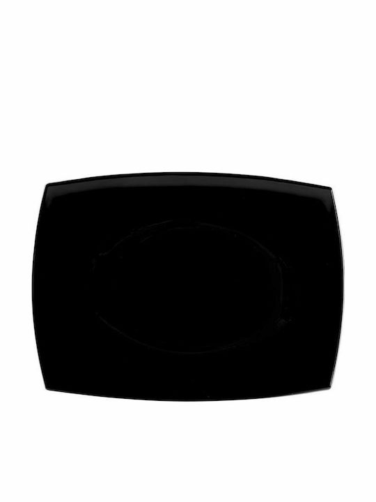 Luminarc Quadrato Πιατέλα Σερβιρίσματος Ορθογώνια από Πορσελάνη Μαύρη 35x26εκ.
