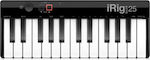 IK Multimedia Midi Keyboard iRig Keys 25 Keys with 25 Keys Black