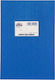 Skag Notebook Four Line B5 50 Sheets Super International Blue 1pcs