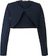 Energiers Girls Bolero Jacket with Buttons Navy Blue