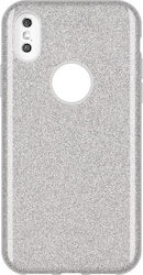 Forcell Shining Silicone Back Cover Silver (Huawei Y7 2019 / Y7 Prime 2019)