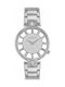 Versace Kirstenhof Crystals Watch with White Metal Bracelet