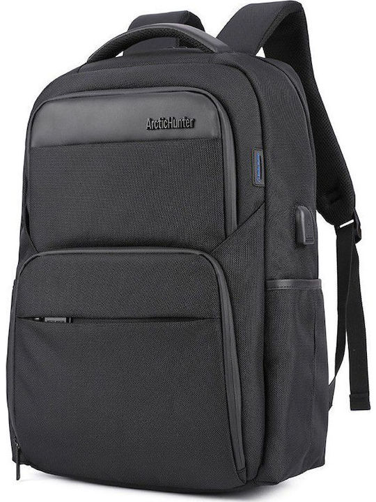 Arctic Hunter B00113C Водоустойчива Раница за Лаптоп 15.6" с USB Порт в Черен Цвят