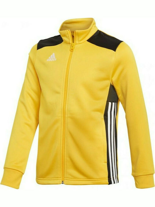 Adidas Αθλητική Παιδική Ζακέτα Κίτρινη Regista 18