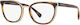Emporio Armani Eyeglass Frame Brown Tortoise EA3155 5026