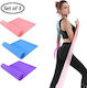 003051 Resistance Bands Set 3pcs Multicolour