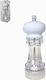 Homestyle Manual Plastic Pepper Mill White