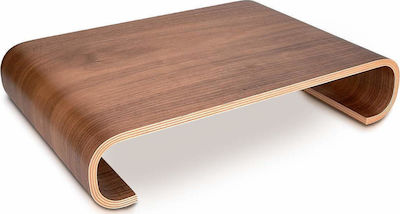 Navaris Wood Tabletop Suport Monitor Maro