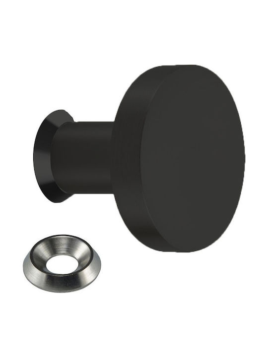 Zogometal Wandhaken Black 5x5cm 1Stück