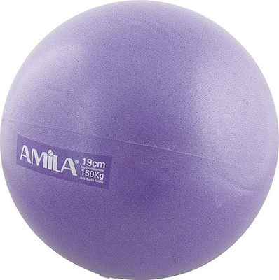 Amila 48421 Mini Pilates Ball 25cm 0.15kg Purple
