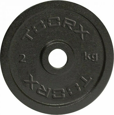 Toorx Scheibenset Metall 1 x 2kg Φ25mm