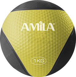 Amila Medicine Ball 19cm 1kg Black