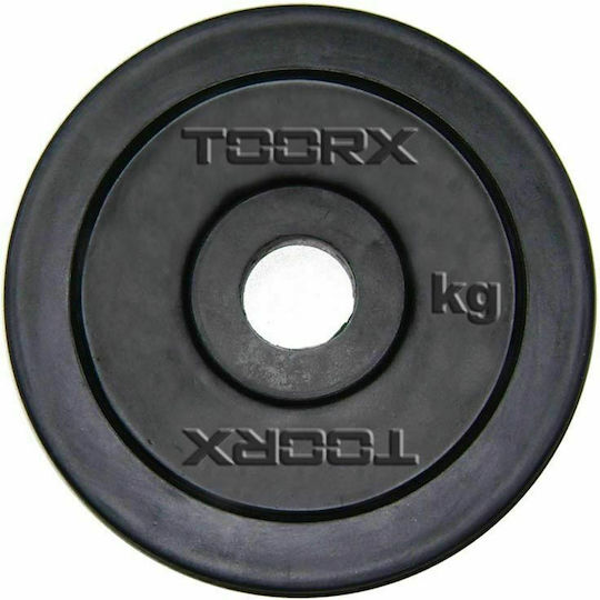 Toorx Set of Plates Rubber 1 x 15kg Φ25mm