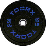 Toorx Δίσκος Ολυμπιακού Τύπου Λαστιχένιος 1 x 20kg Φ50mm