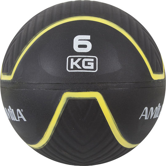 AMILA Μπάλα Wall 35cm , 6kg σε Κίτρινο Χρώμα