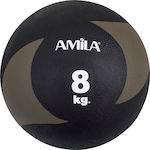 Amila 44641 Medicine Ball 27cm 8kg Black