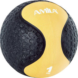 Amila Medicine Ball 19.5cm 1kg Black