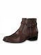 Tamaris Leather Women's Ankle Boots Brown