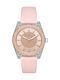 Michael Kors Channing Watch with Pink Rubber Strap