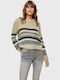 Only Women's Long Sleeve Sweater Beige
