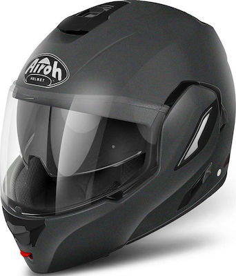 Airoh Rev 19 Flip-Up Helmet with Pinlock and Sun Visor ECE 22.05 1700gr Anthracite Matt